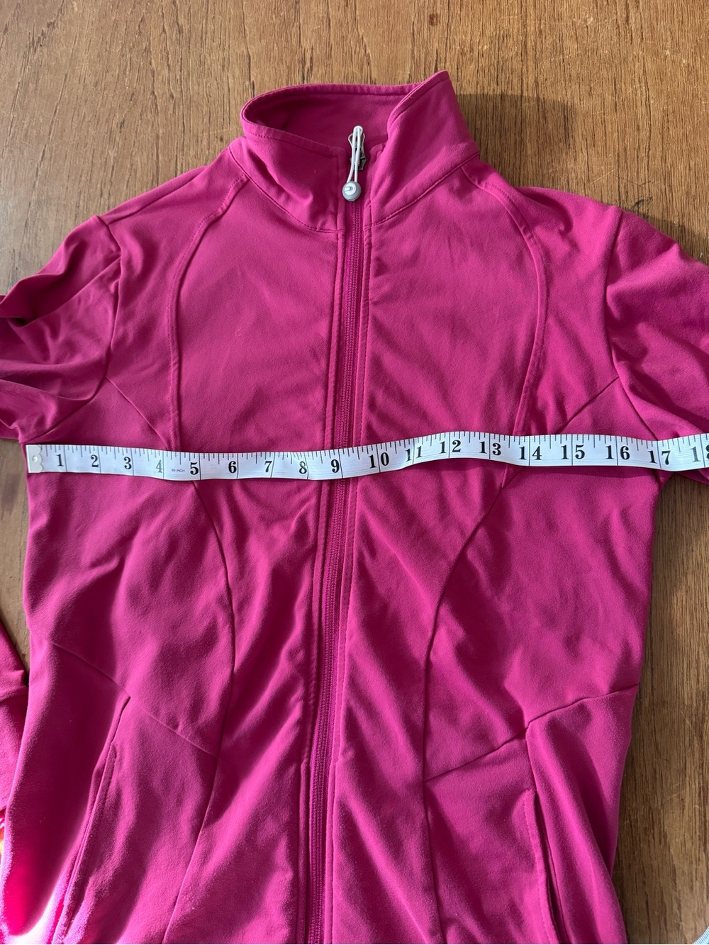 Denver Hayes Fuchsia Raspberry Stretch Full-Zip Athletic Jacket – Size Small - Picture 2 of 9